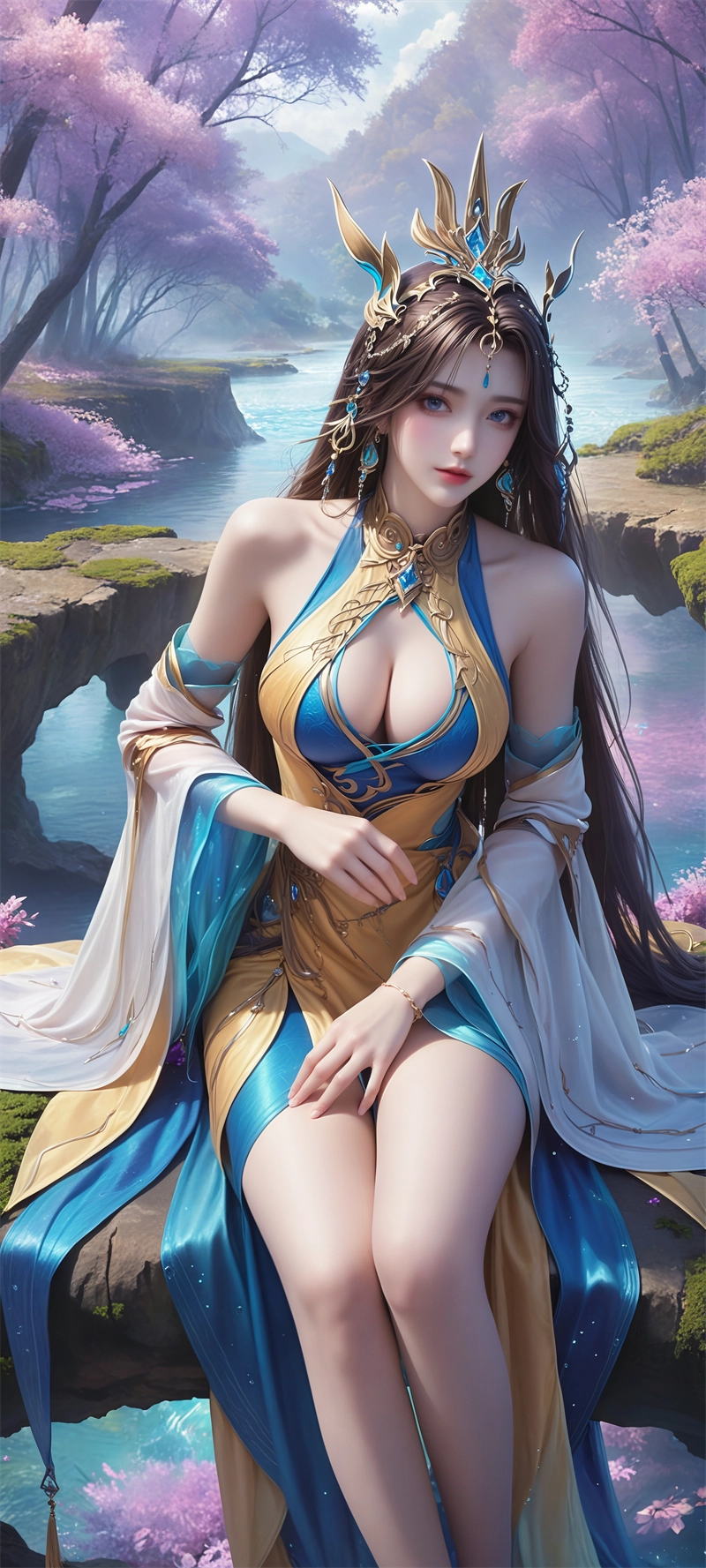 [76]精致AI绘画-完美世界-凰女-涩涩
