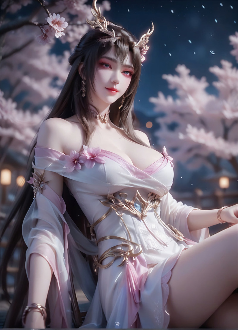 [86]精致AI绘画-完美世界-天狐仙子-涩涩