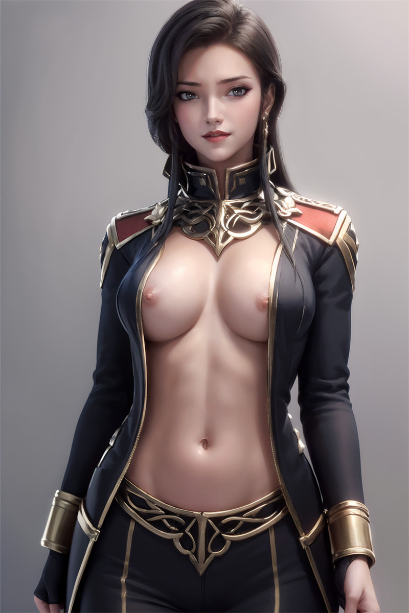 [33]精致AI绘画-灵笼-镜南-制服涩涩