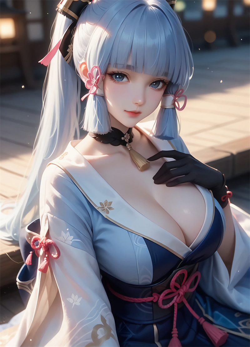 [143]精致AI绘画-原神-神里绫华-涩涩