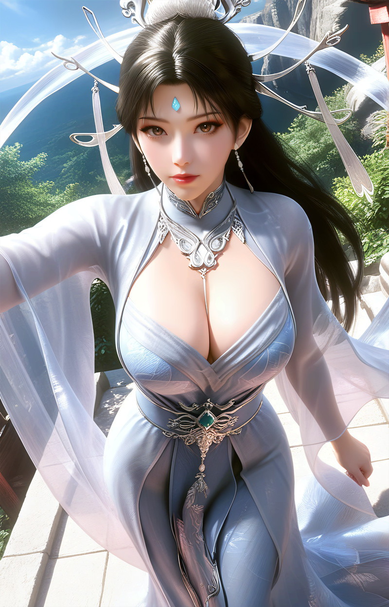 [第3199期] [神墓] [楚月 · 系列一] 巨乳涩涩 [53P]