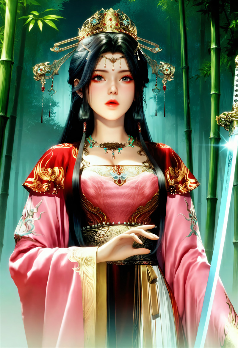 [52]精致AI绘画-牧神记-灵毓秀-丁字涩涩