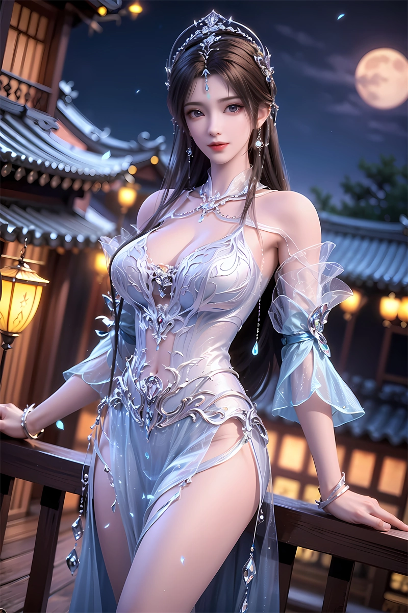 [53]精致AI绘画-完美世界-清漪-美艳动人