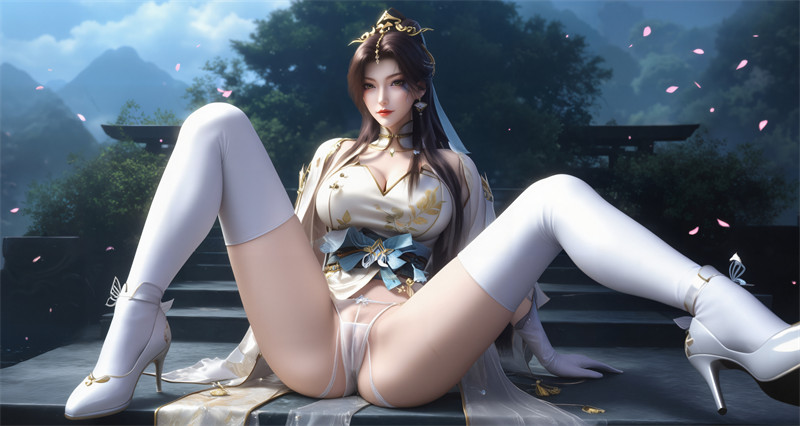 [第3429期] [云深不知梦] [云望舒 · 系列十七] 巨乳丝袜涩涩 [188P]