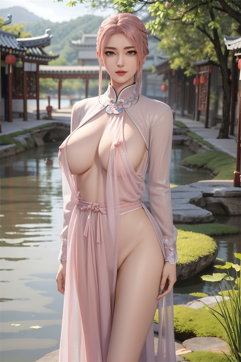 [第一千一百零五期] [少年歌行] [李寒衣 · 系列十六] 巨乳薄纱仙气飘飘 [23P]