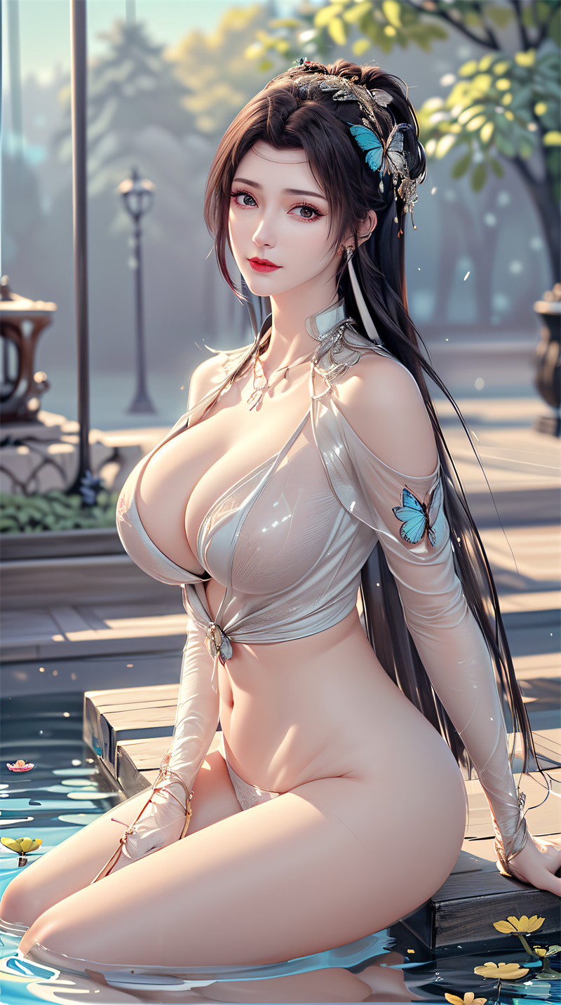 [第1215期] [斗破苍穹] [云韵 · 系列二十四] 巨乳湿身 [53P]