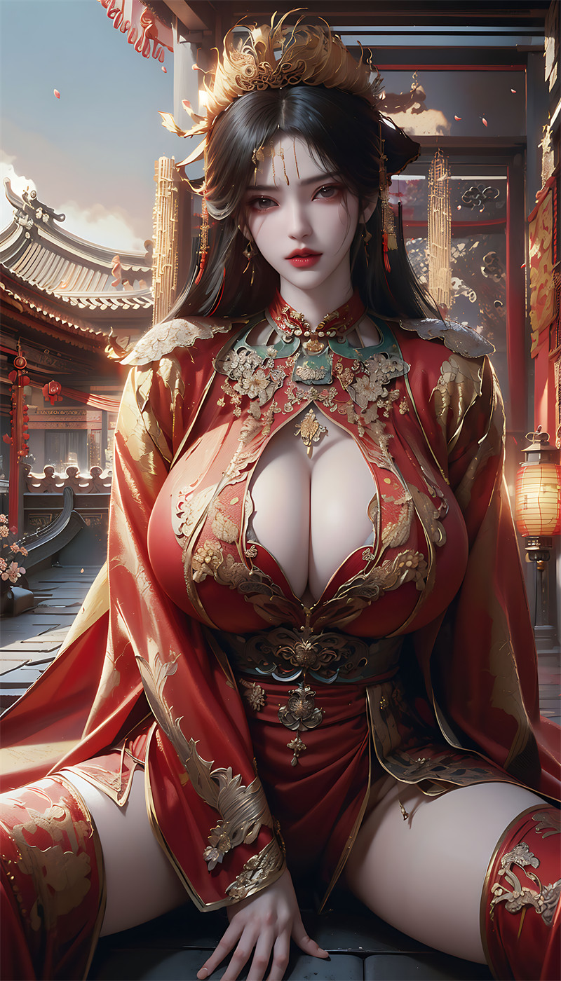 [第一千一百零四期] [仙逆] [李慕婉 · 系列三十四] 爆乳婚服 [194P]