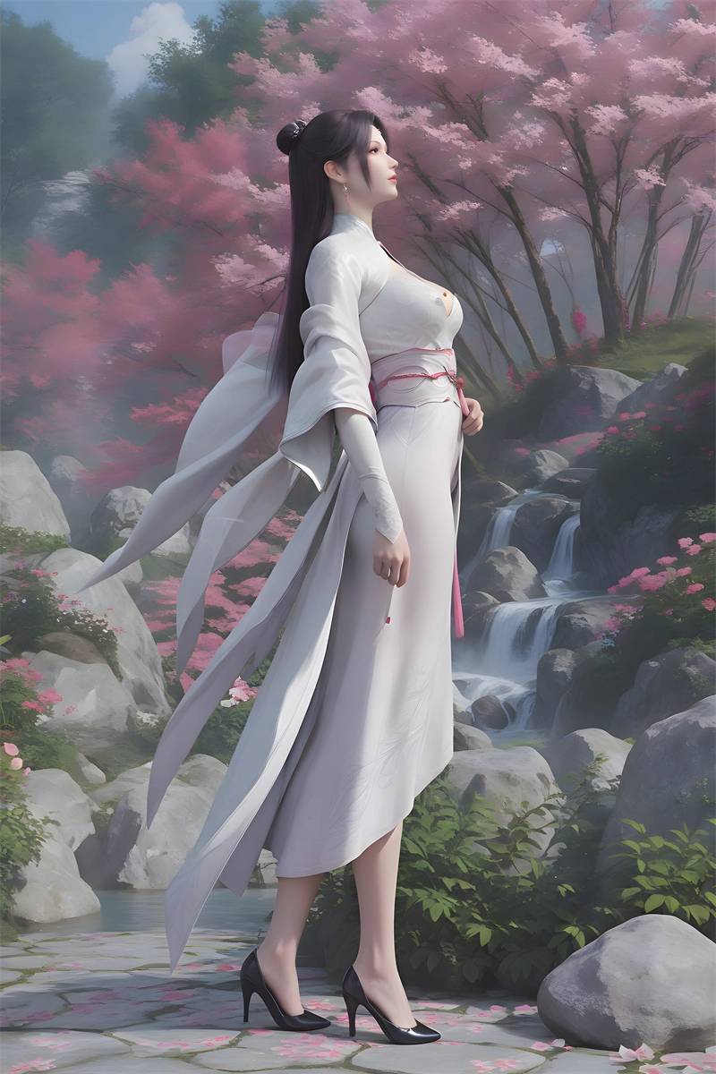 [45]精致AI绘画-斗破苍穹-云韵-白嫩大长腿