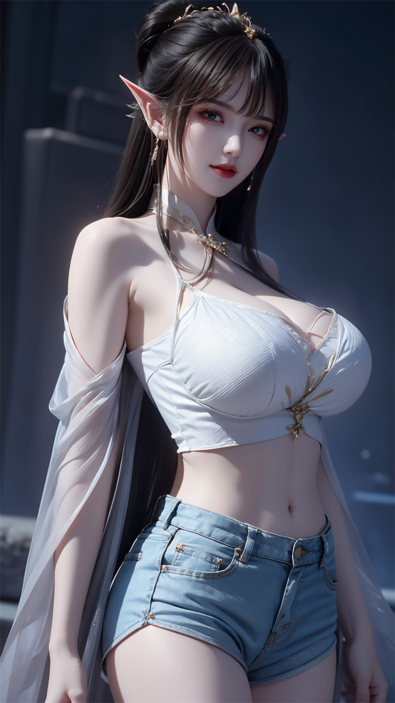 [第一千一百一十五期] [斗破苍穹] [凤清儿 · 系列一] 牛仔短裤 [101P]