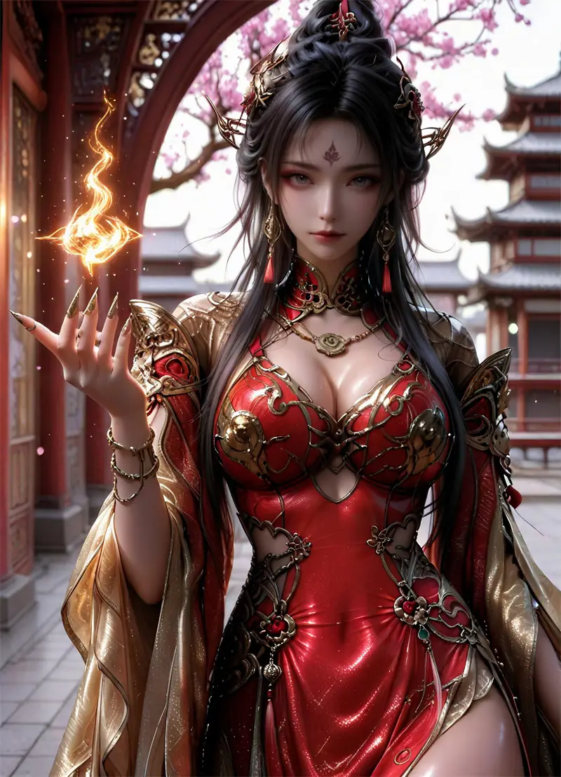 [3195]精致AI绘画-永劫无间-南宫锦 [122P]