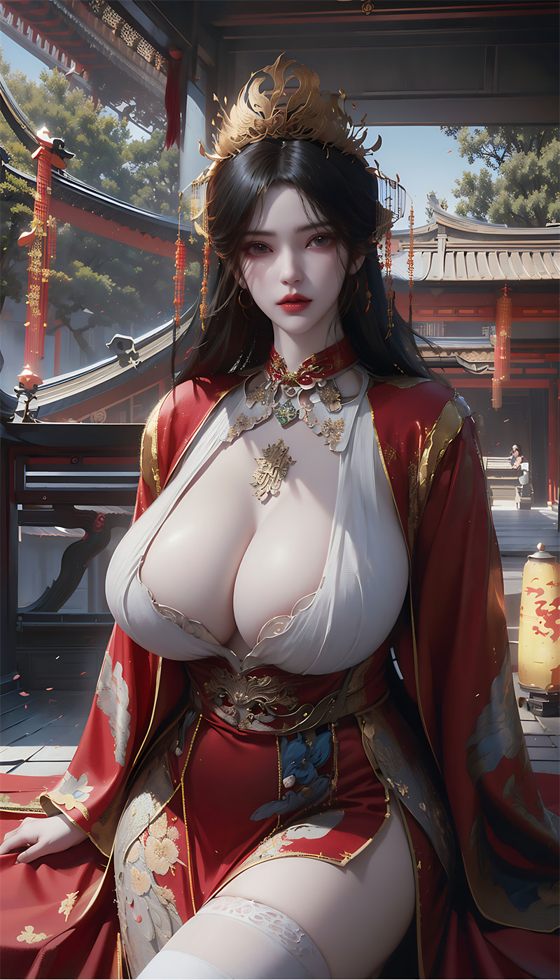 [第一千一百零四期] [仙逆] [李慕婉 · 系列三十四] 爆乳婚服 [194P]