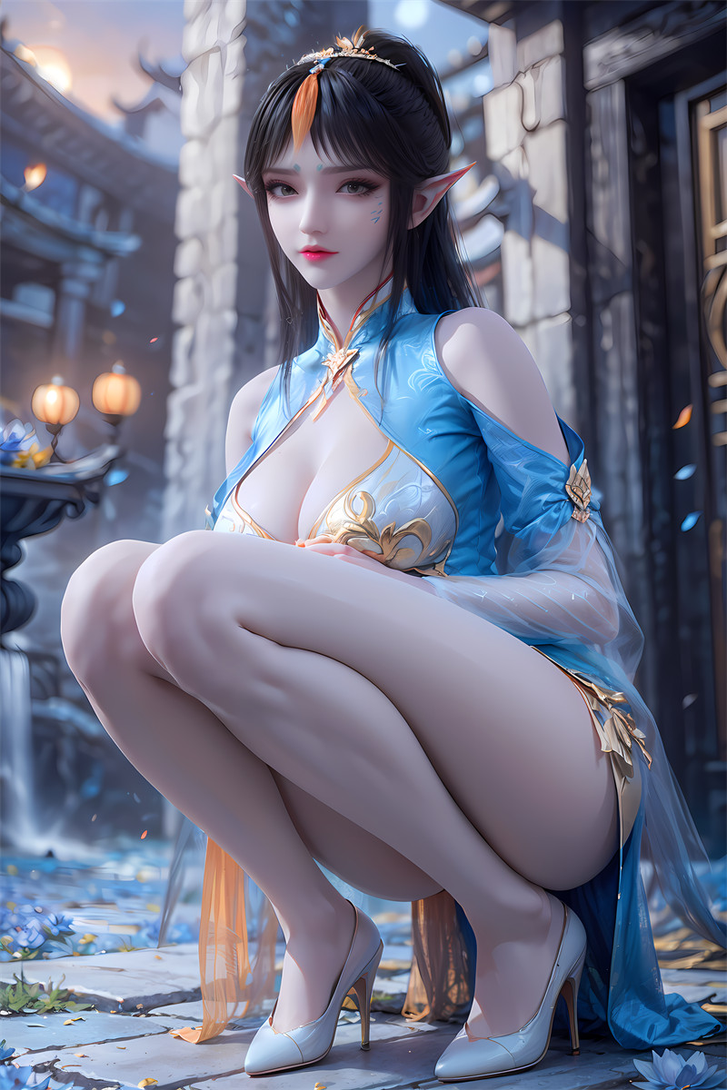 [第一千一百一十九期] [斗破苍穹] [凤清儿 · 系列五] 制服美腿 [24P]